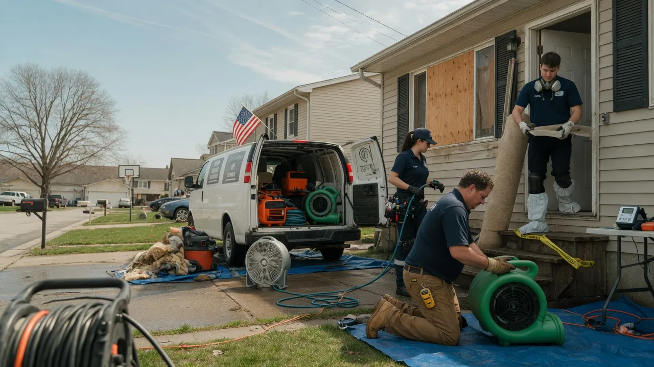 Water Damage Restoration in Clarksville, TN near me